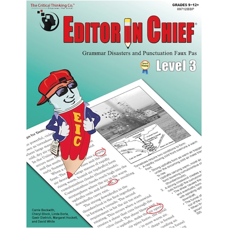 The Critical Thinking Co Editor in Chief Level 3 09712BBP